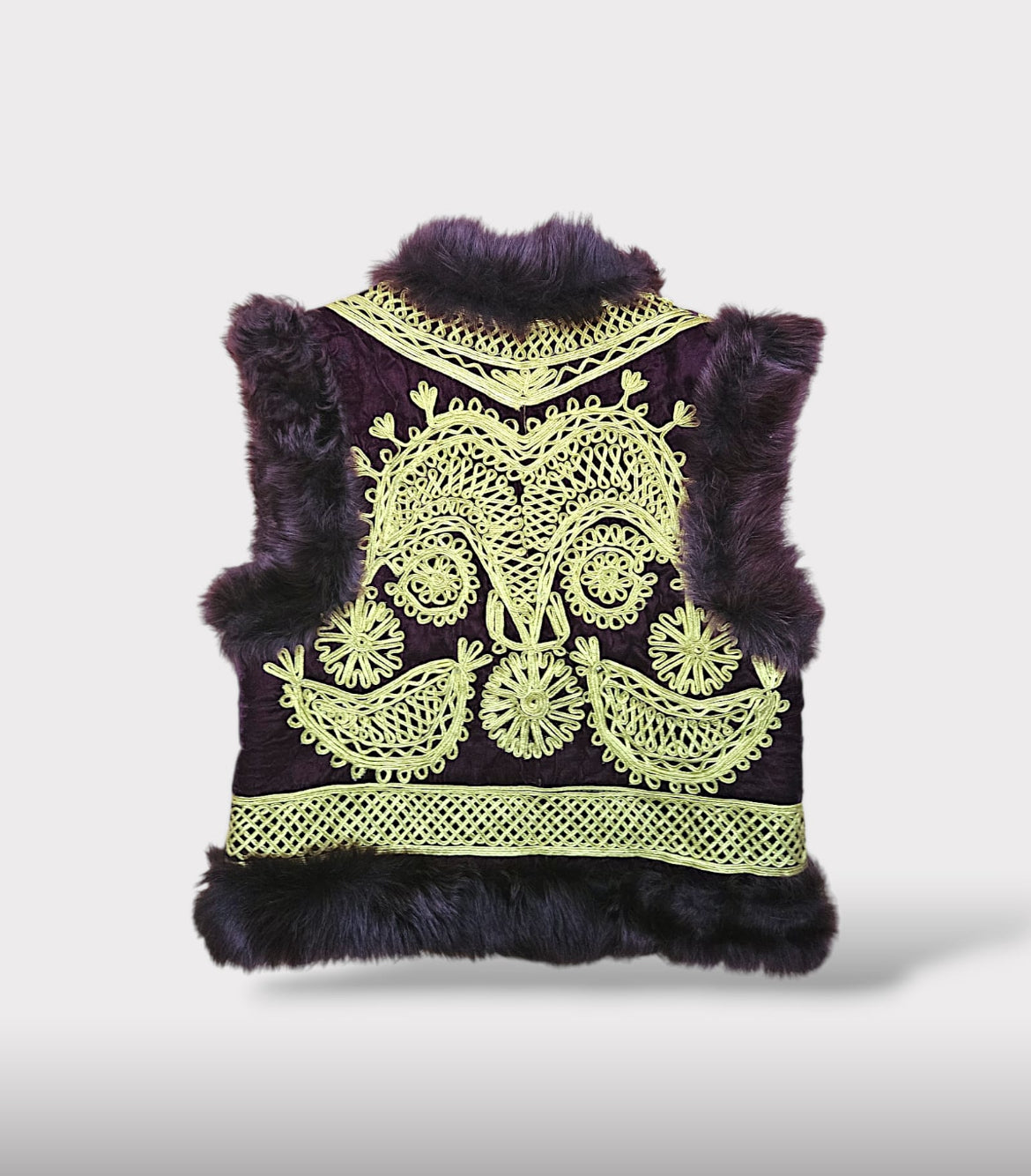 Rita Handmade Afghan Vest