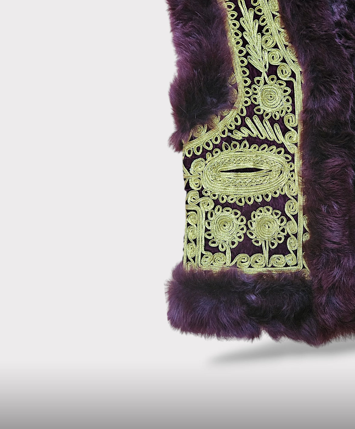 Rita Handmade Afghan Vest