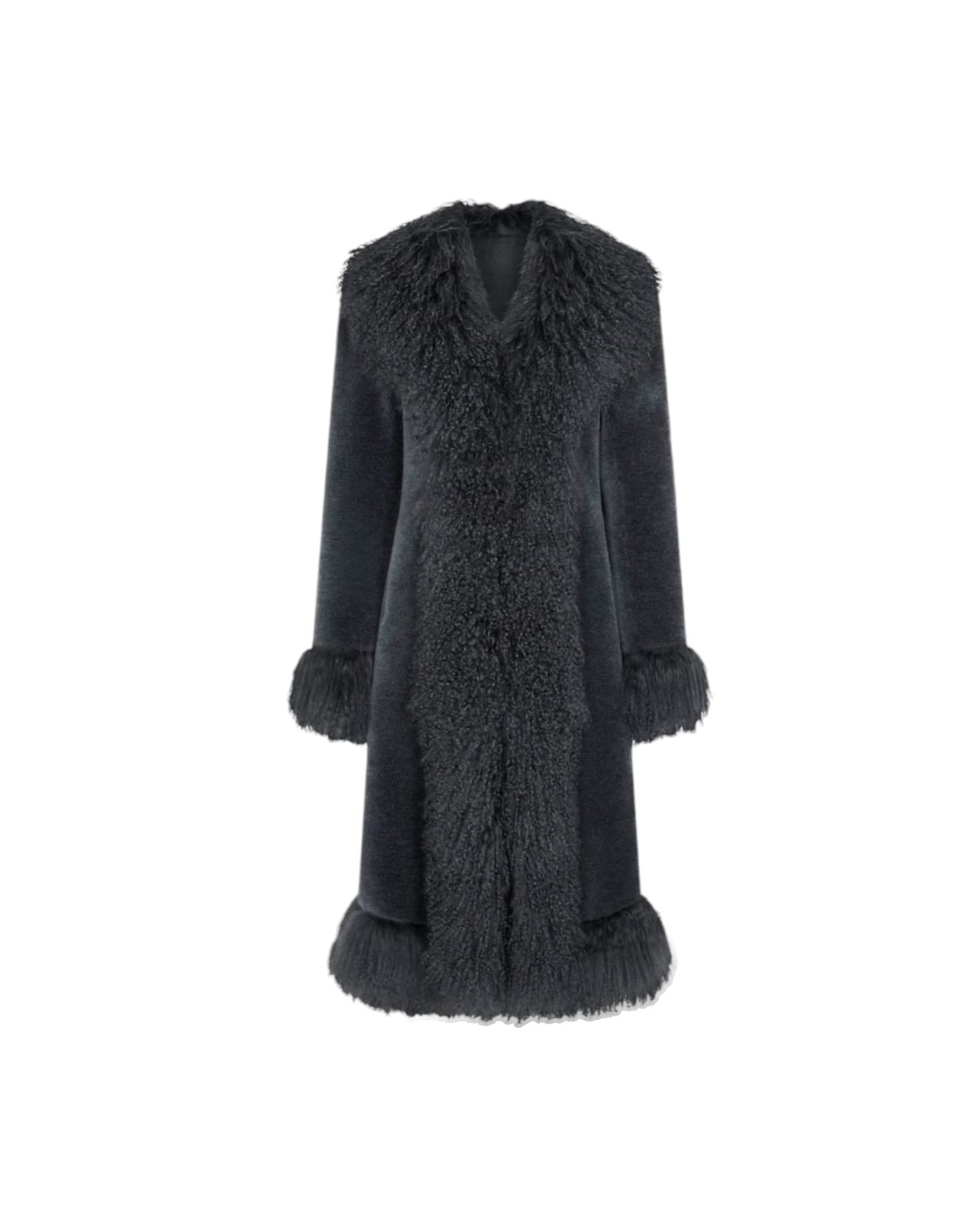 Teddy Coat in Black #Colour_Black