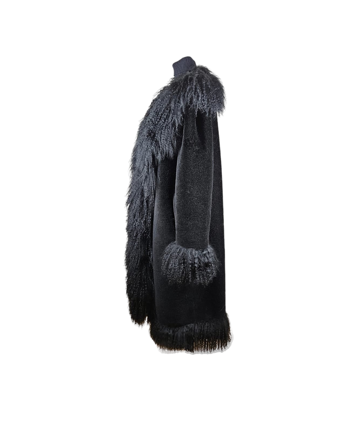 Teddy Coat in Black #Colour_Black
