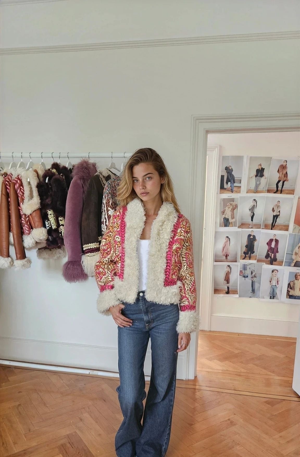 Nazia Cropped Handmade Jacket