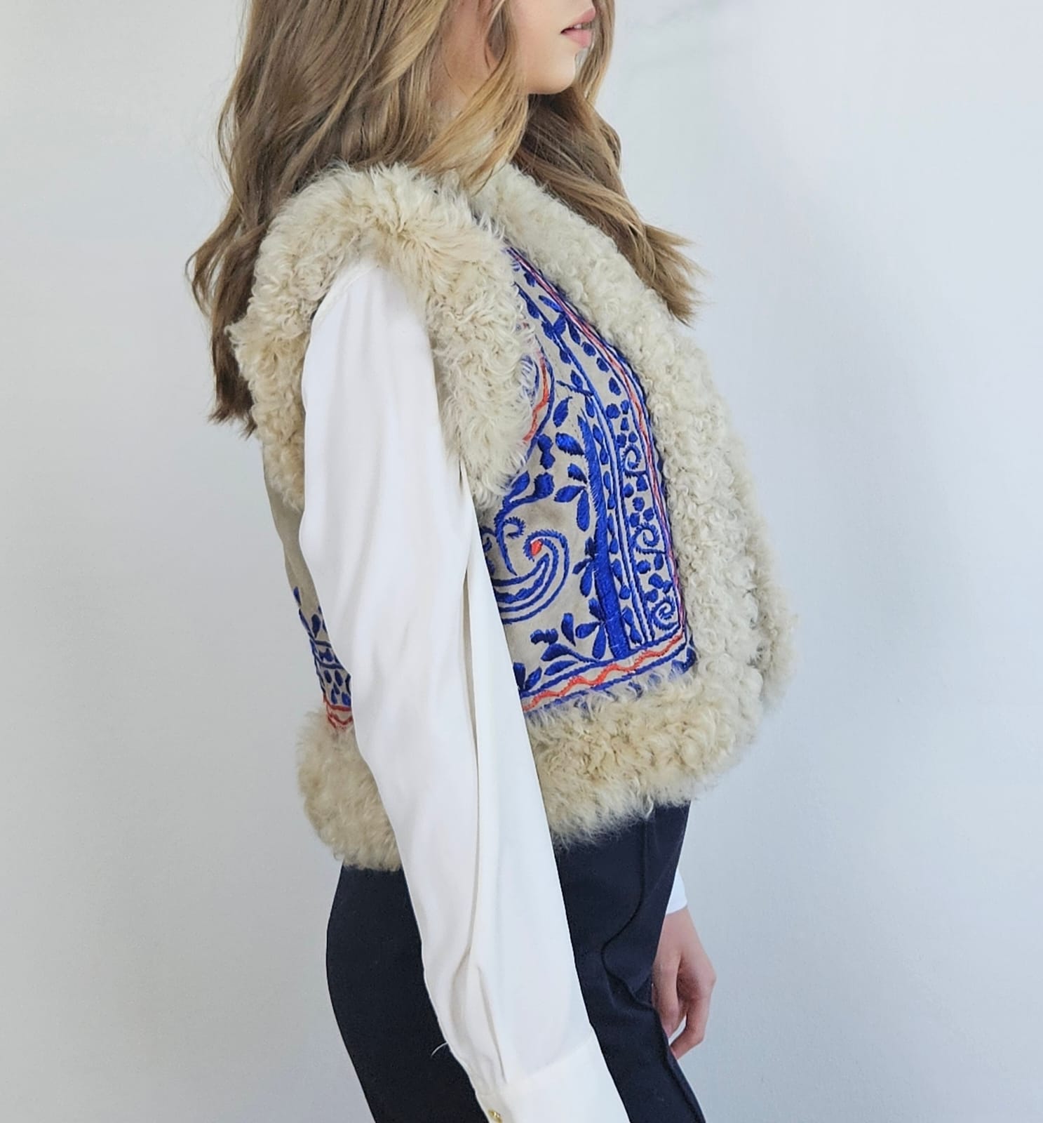 Nargis Handmade Afghan Vest