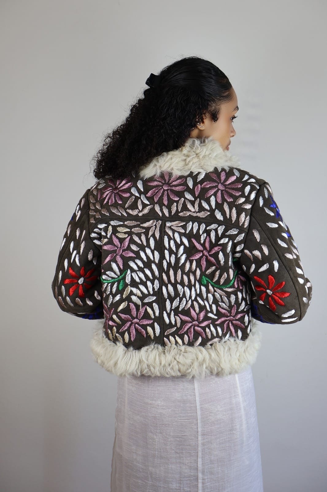 Amina Handmade Afghan Jacket
