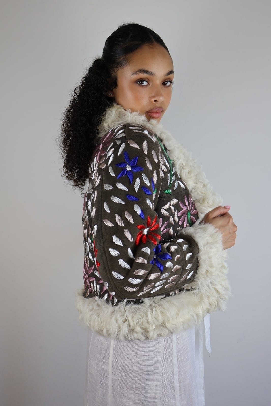 Amina Handmade Afghan Jacket