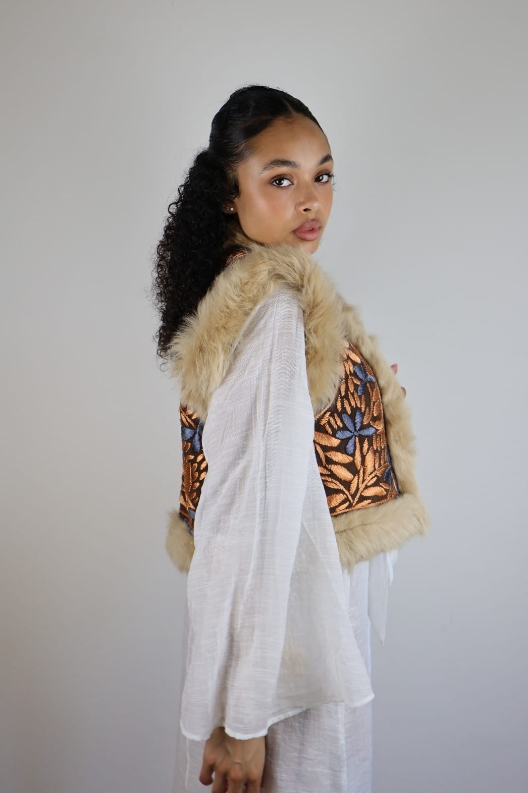 Farah Handmade Afghan Vest