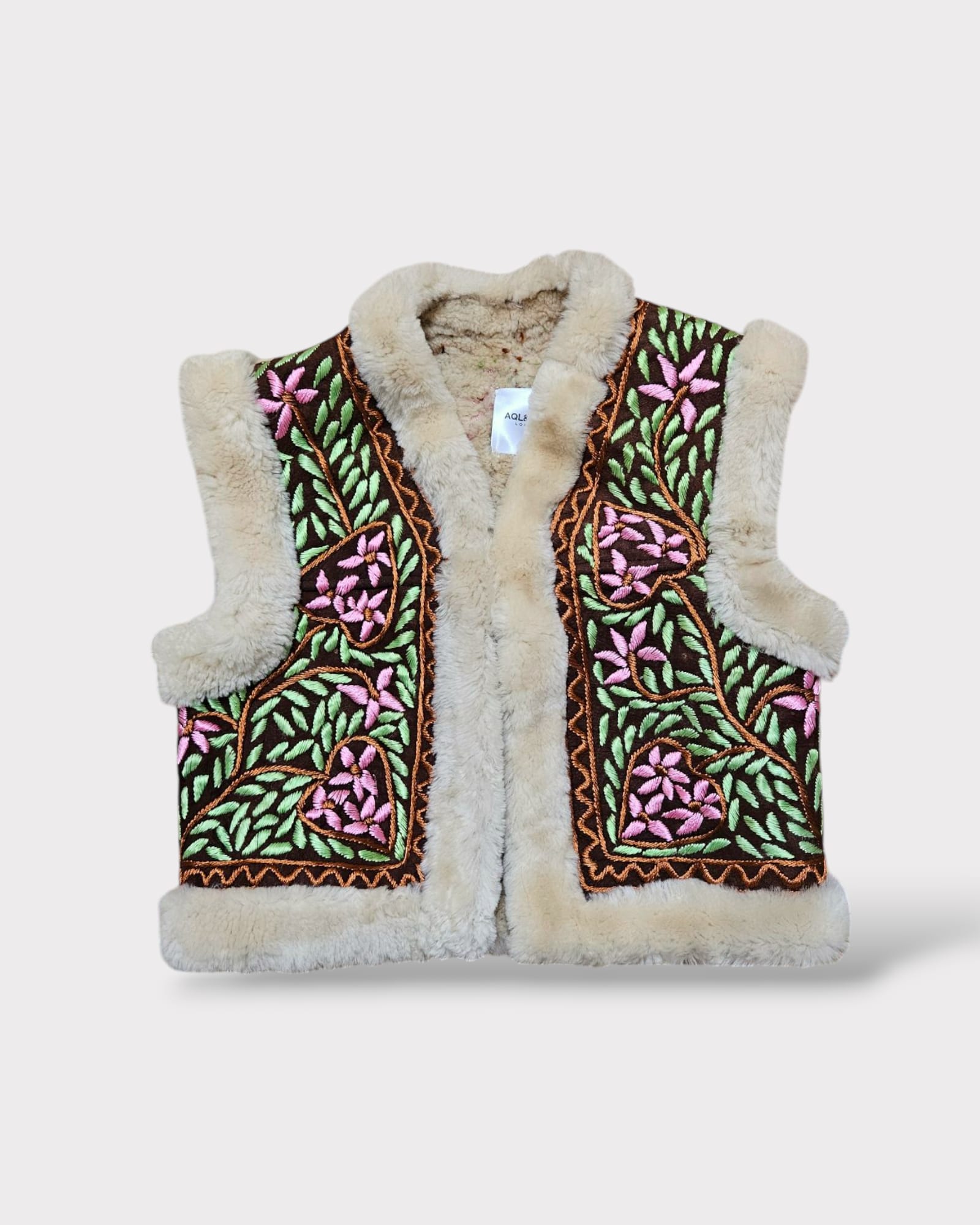 Nasrin Handmade Afghan Vest