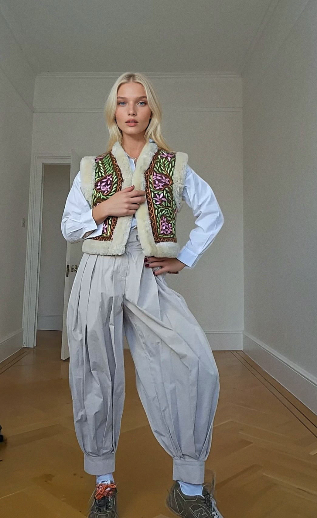 Nasrin Handmade Afghan Vest