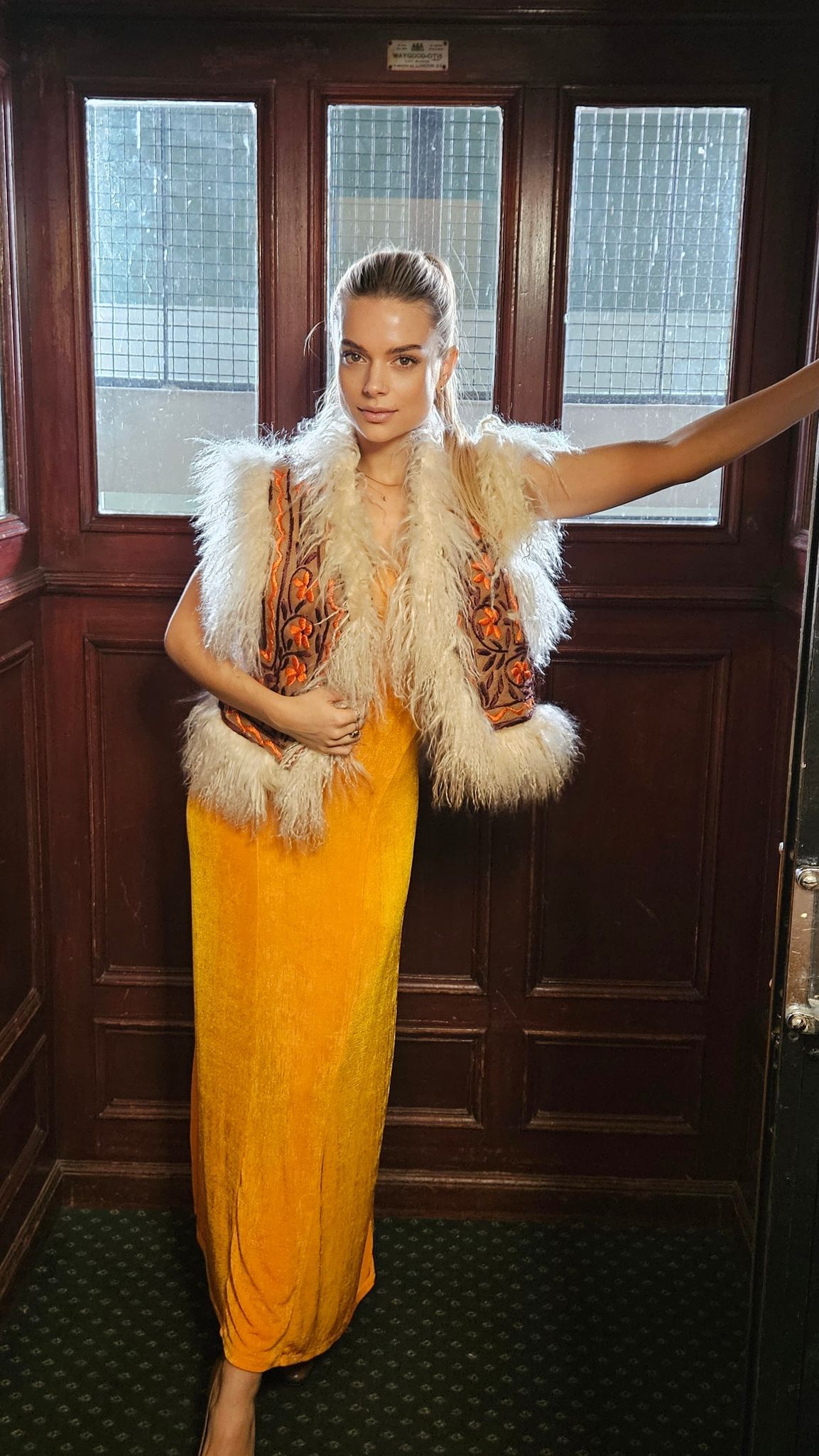 Soraya Handmade Afghan Vest