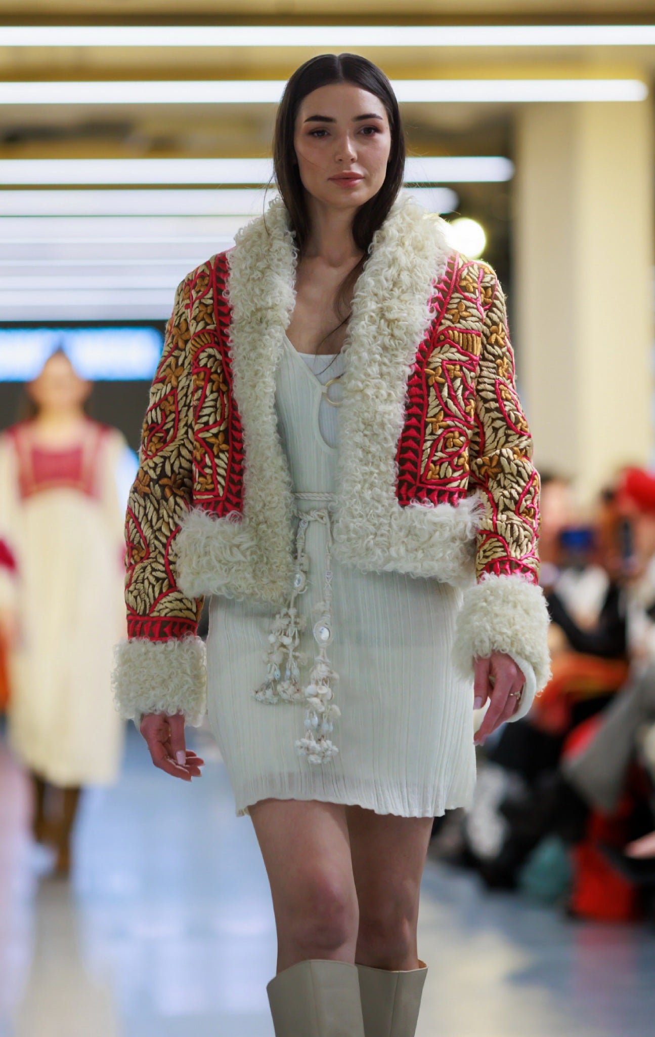 Nazia Cropped Handmade Jacket