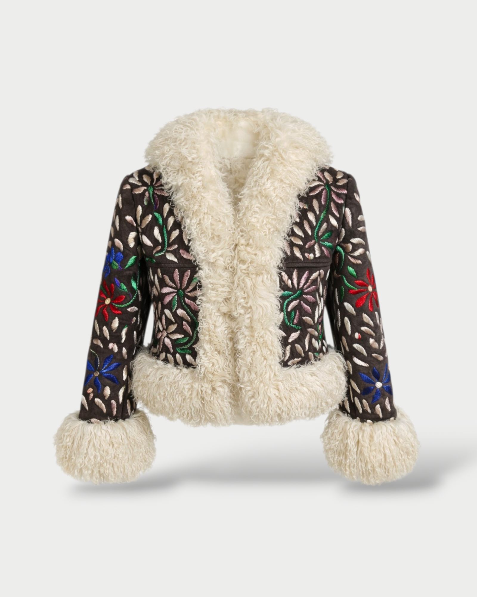 Amina Handmade Afghan Jacket