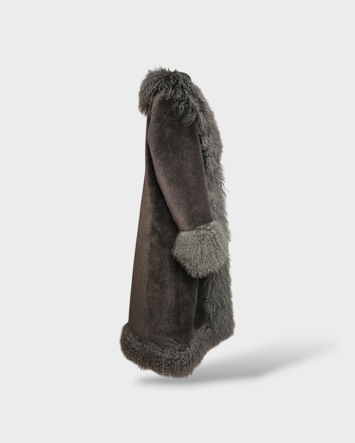 Teddy Coat in Grey #Colour_Grey