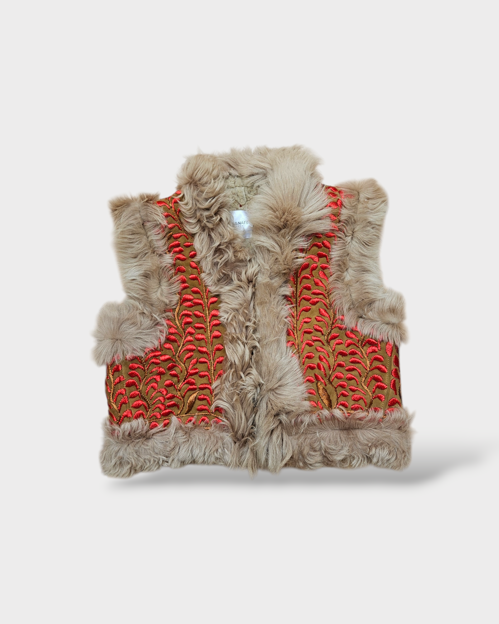 Anisa Handmade Afghan Vest