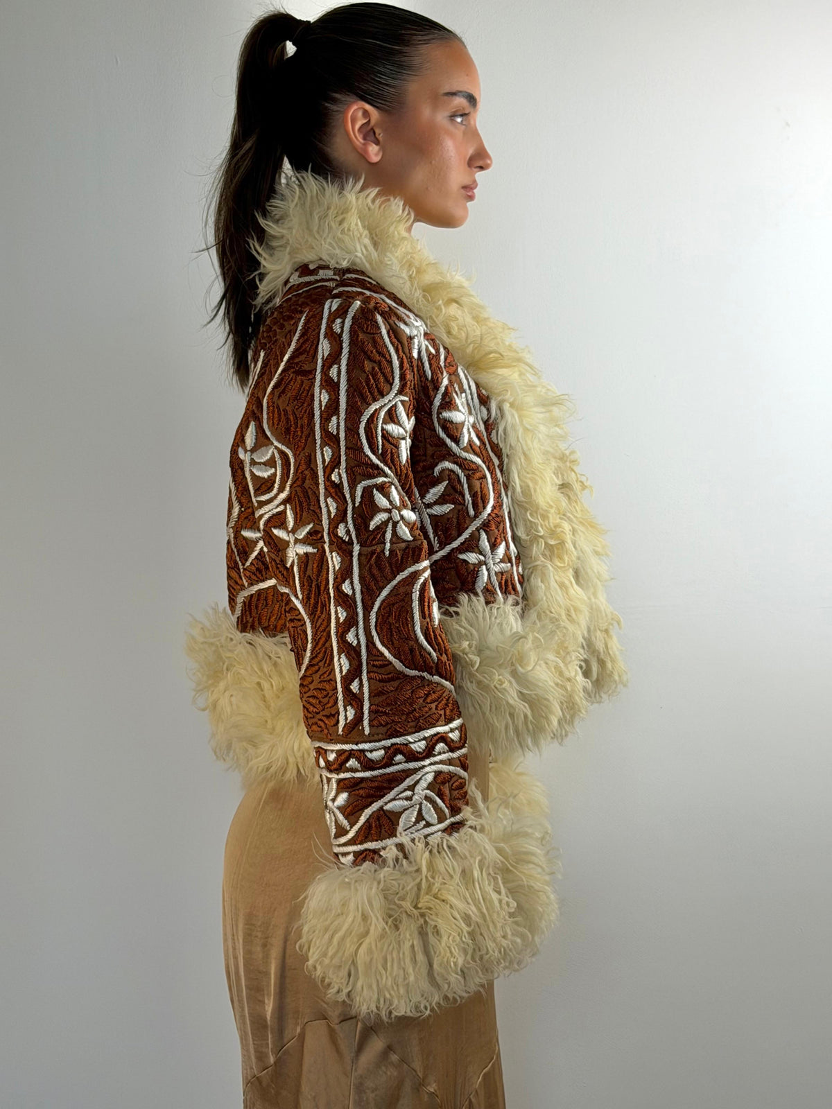 Ghazalia cropped jacket