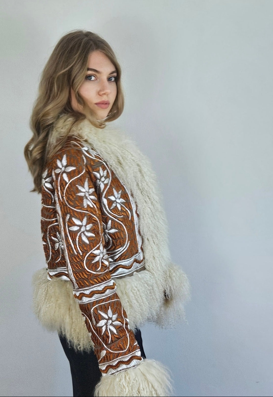 Ghazali cropped jacket