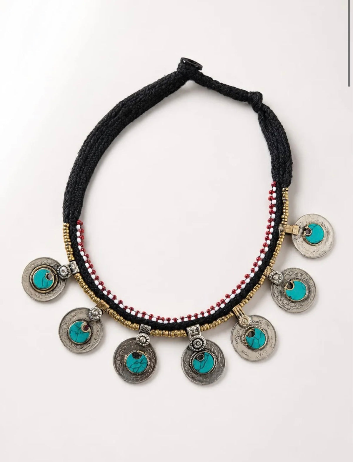 Meena Heritage Coin Necklace