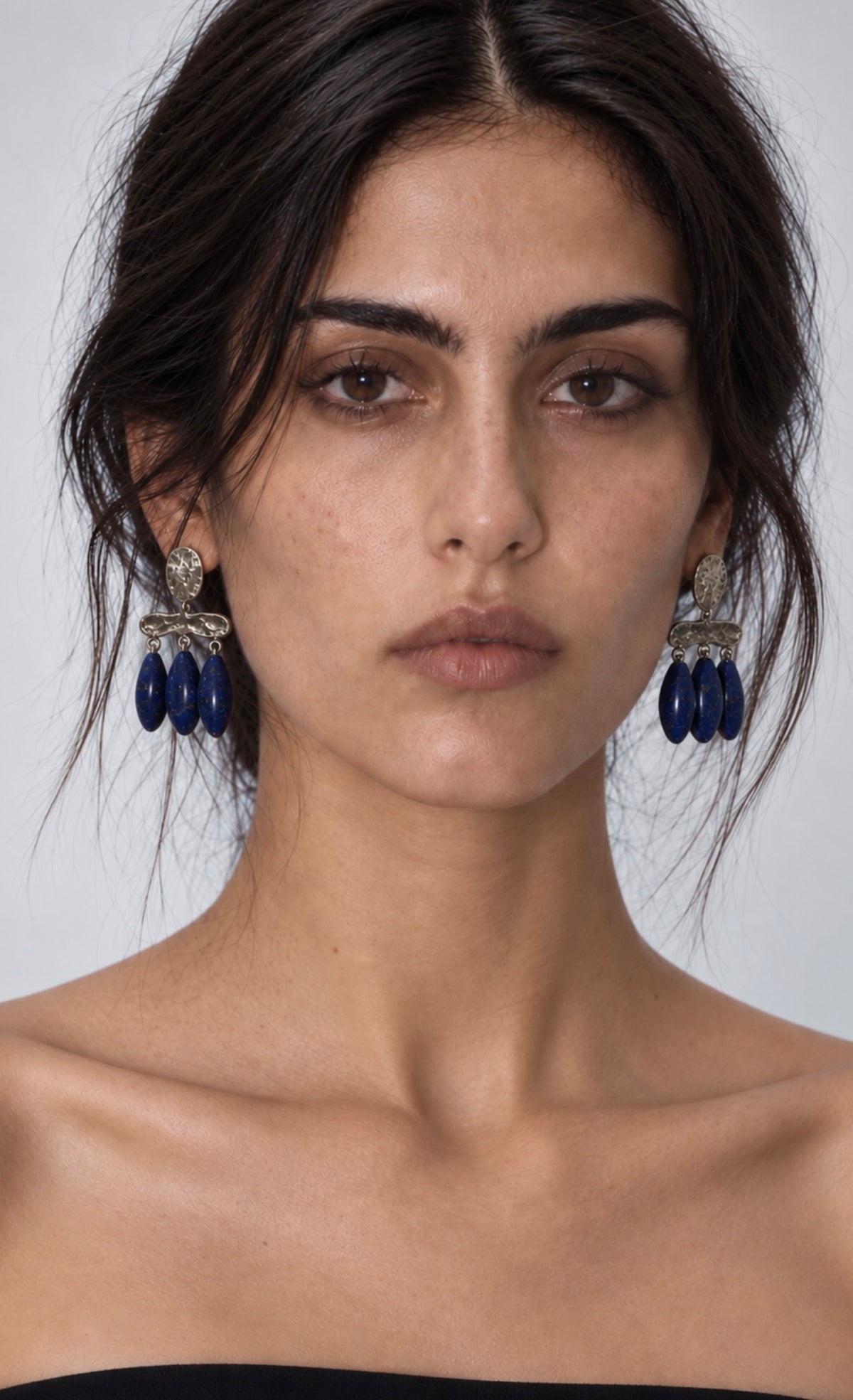 Rona Lapis Lazuli Earrings