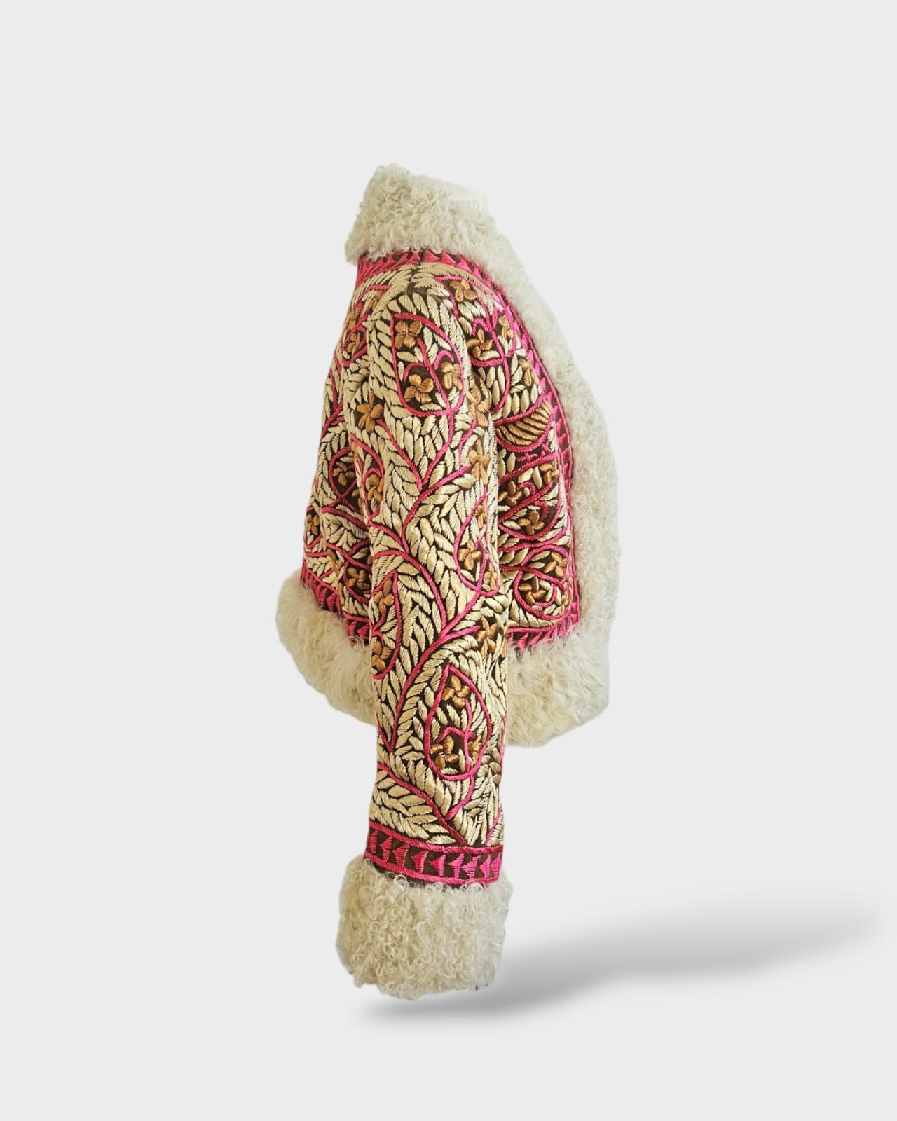 Nazia Cropped Handmade Jacket