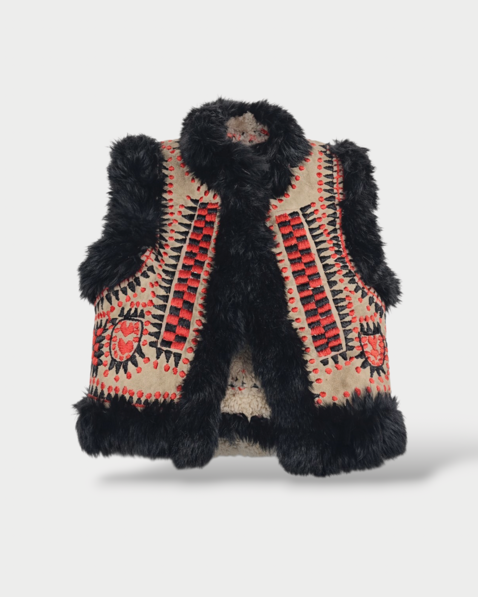 Lolaka Handmade Afghan Vest