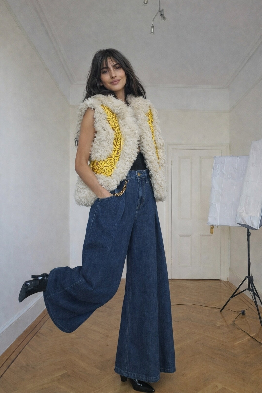 Aishaa Handmade Afghan Vest