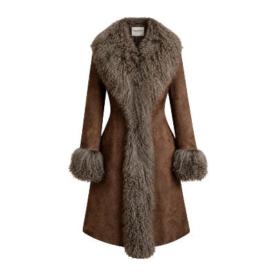 Mina Suede Coat