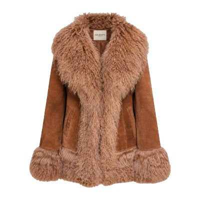 Zarifa Suede Coat
